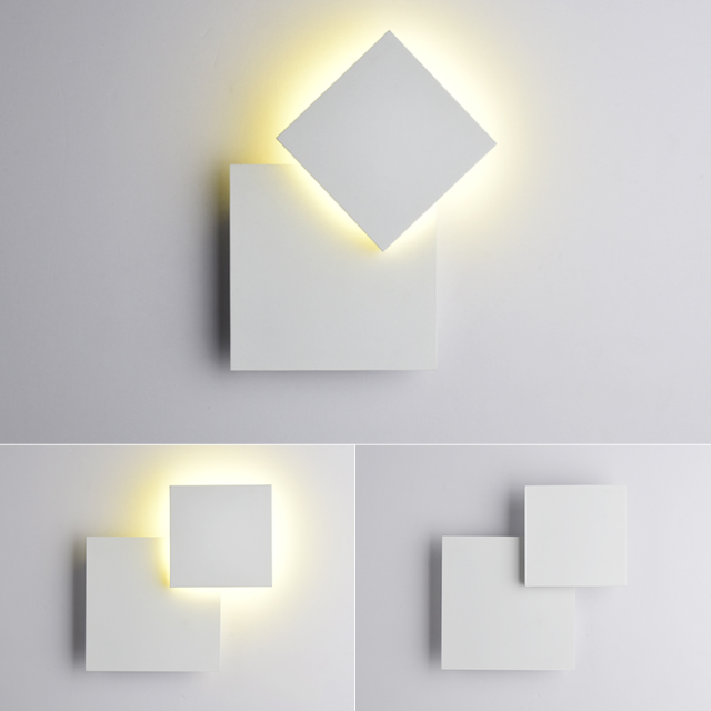 Contemporary 8W LED Adjustable Mini Wall Lamp in Modern Style