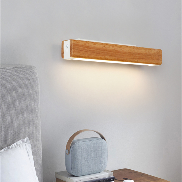 Contemporary 6W LED Adjustable Wall Sconce Rotable Bedside Wall Light