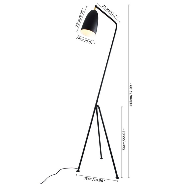 Multicolored Scarecrow Floor Lamp in Modern Style