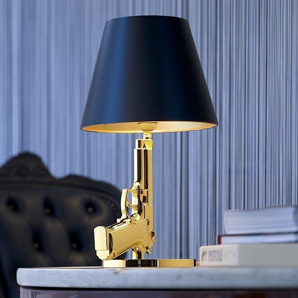 Modern Style AK47 Gun Table Lamp Bedside Lamp