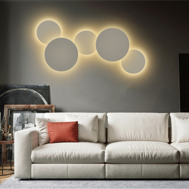 Modern Style LED Round Shape Wall Sconce