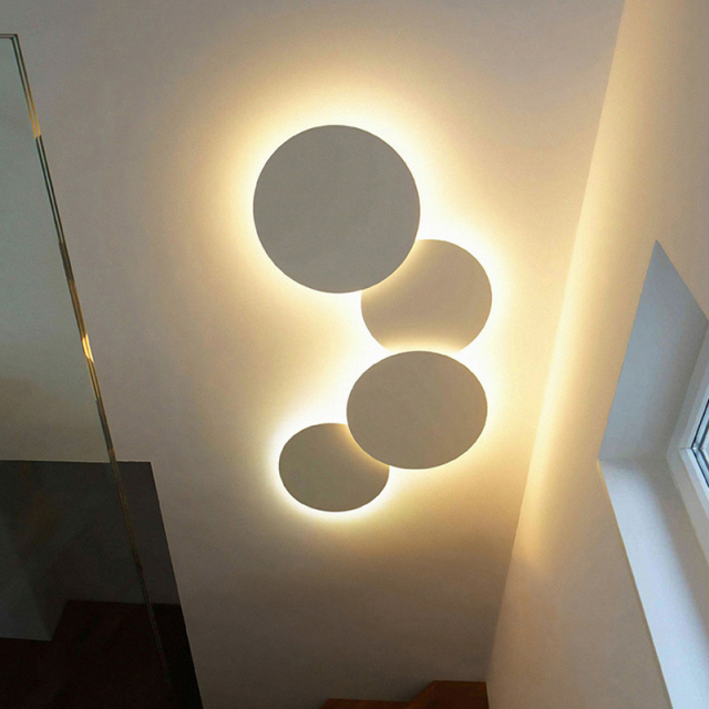 Modern Style LED Round Shape Wall Sconce