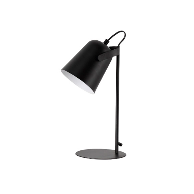 Modern Simple Black 1 Light Table Lamp for Reading