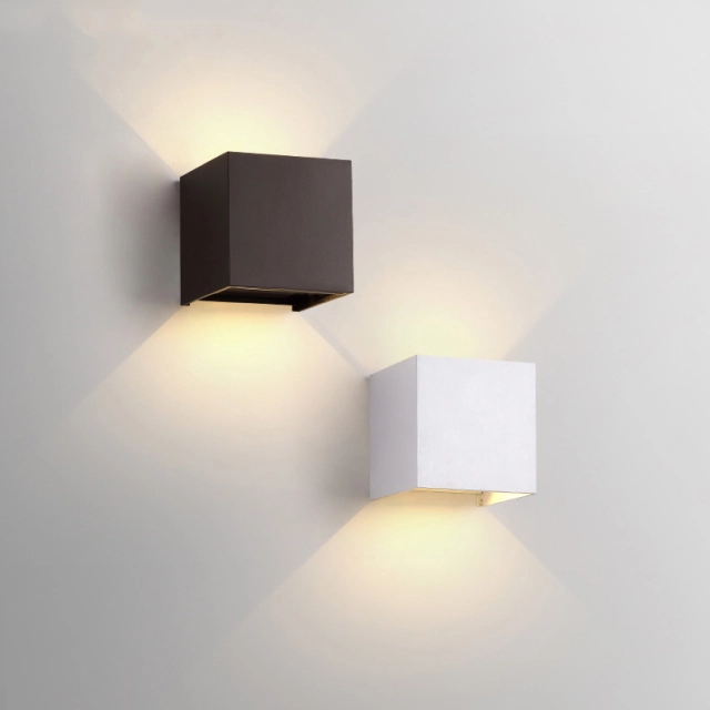 Northern Lighting LED Up and Down Macaron Wall Sconce for Hallway or Bedside Lighting