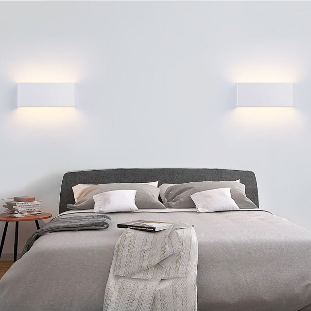 Modern Style Retangle LED Wall Mounted Light 10W Natural White