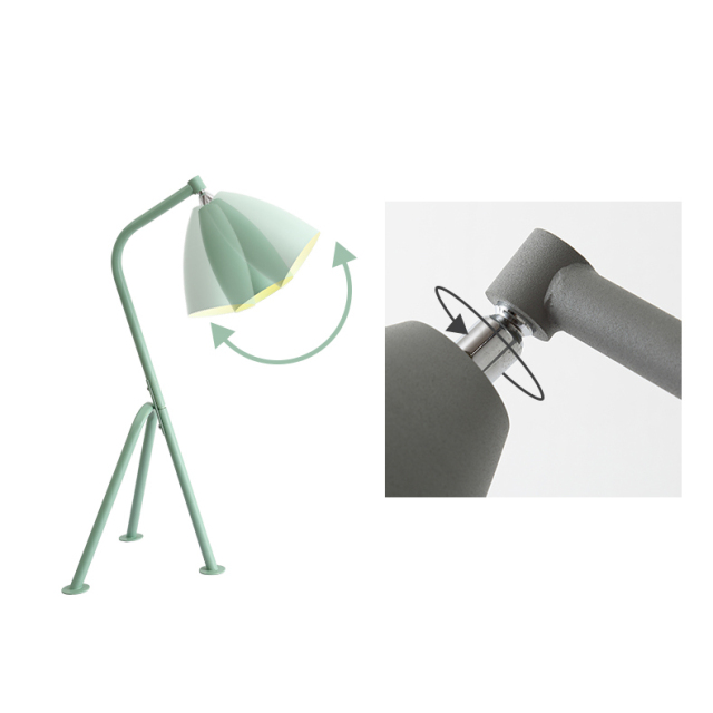 Modern Design 1 Light Macaron Grasshopper Table Lamp