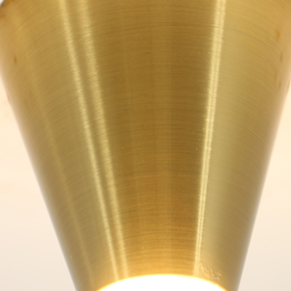 Mid Century Modern Brass Flush Mount Mini Ceiling Light for Hallway Foyer