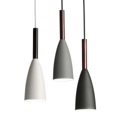 Modern Style Minimalist Dome Shade Pendant Light for Coffee Shop, Bar and Kitchen Island