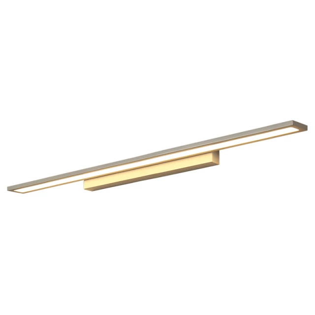 Minimalist Style Linear LED Vanity Light in White Energy Saving Bathroom Vanity Light