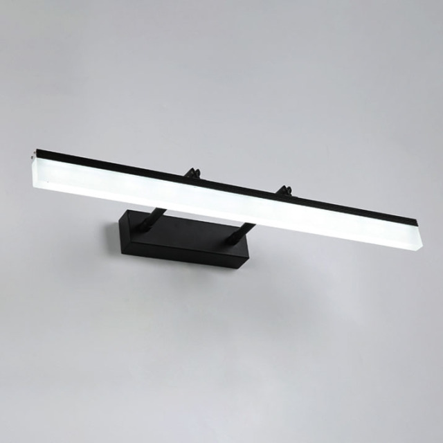 Modern Black Angle Adjustable LED Bath Light Vanity Light
