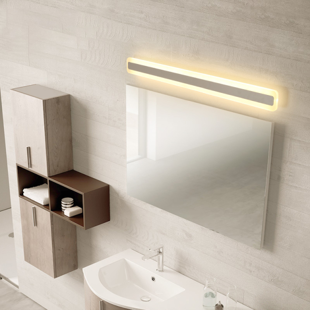 Contemporary Style LED Bathroom Vanity Light  Water and Fog Resistant