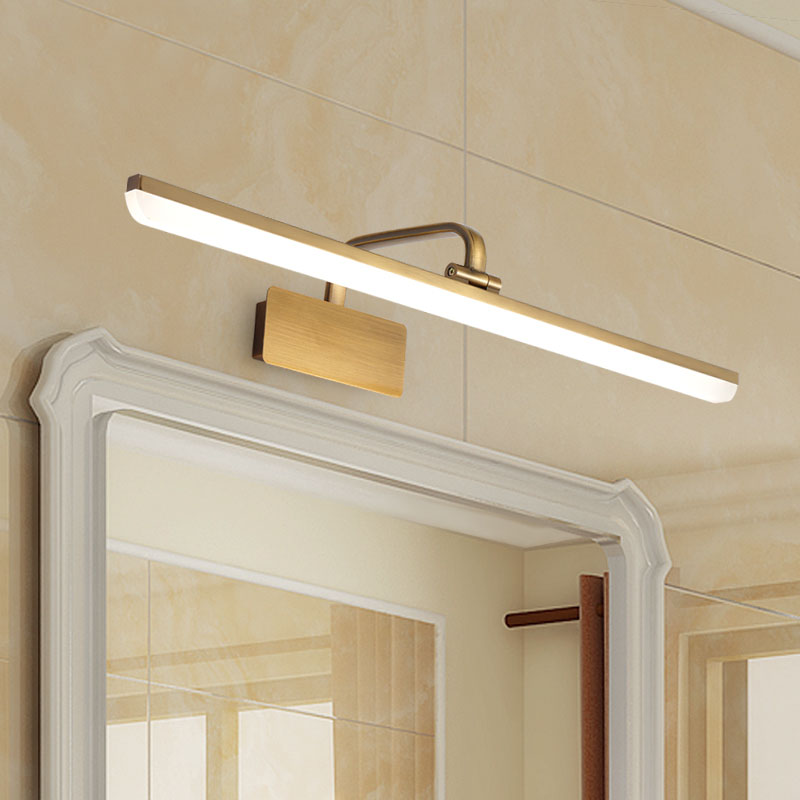 MidCentury Modern Style Armed LED Vanity Bathroom Light Bar Wall