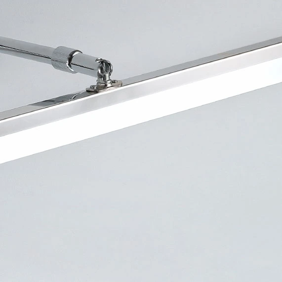 Modern Style Acrylic LED Vanity Light in Chrome for Bathroom Powder Room