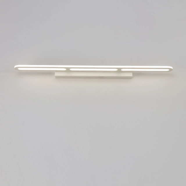 Modern White LED Vanity Light for Bathroom Powder Room