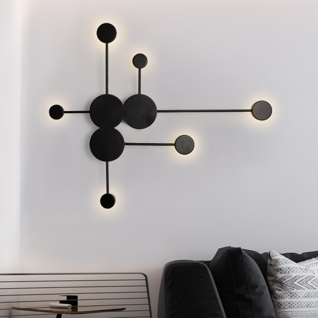 Scandinavian Design LED Wall Sconce for Living Room Hallway Bedside