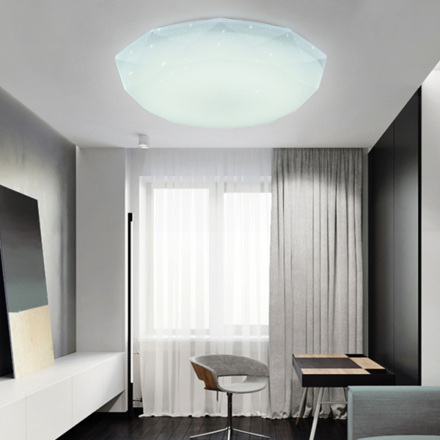 Modern Style Acrylic Sparkling LED Ceiling Light for Bedroom Lighting