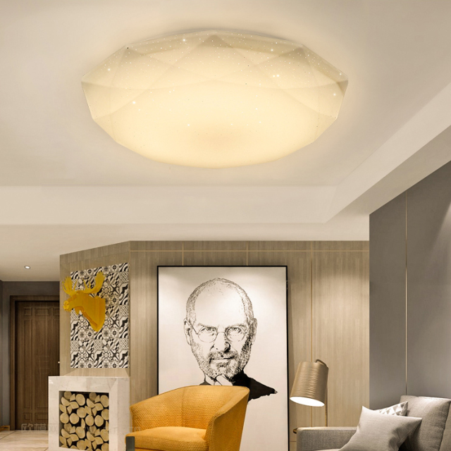 Modern Style Acrylic Sparkling LED Ceiling Light for Bedroom Lighting