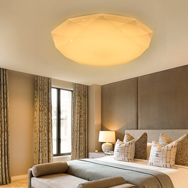Modern Style Acrylic Sparkling LED Ceiling Light for Bedroom Lighting