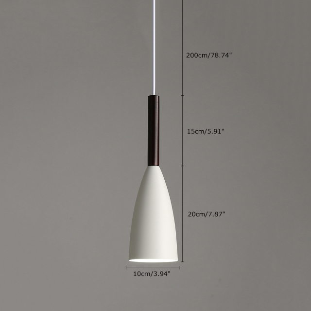 Modern Style Minimalist Dome Shade Pendant Light for Coffee Shop, Bar and Kitchen Island