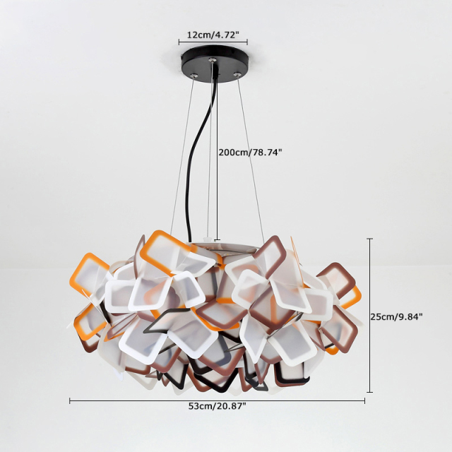 Modern Suspension LED Pendant Light for Bedrooms, and Dining and Living Room