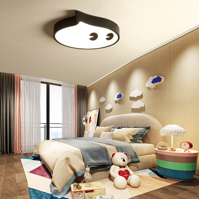 Modern Style Cool Kids LED Flush Mount Ceiling Light for Boys and Girls Room