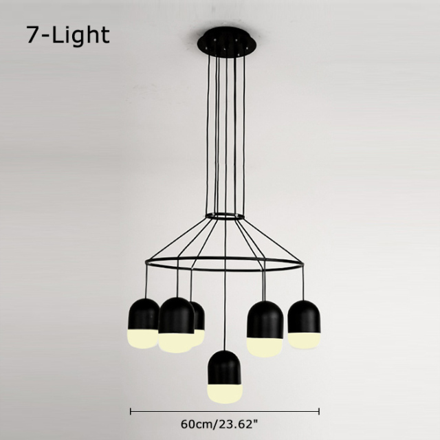 Modern Black 25 Lights Large LED Round Chandelier for Foyer Height Ceiling Staircase and Showroom