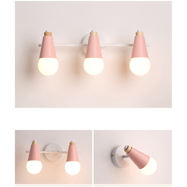 Modern Style 1 Light Deer Wall Sconce with Multiple Color Choices for Kid's Room Baby Nursery Room