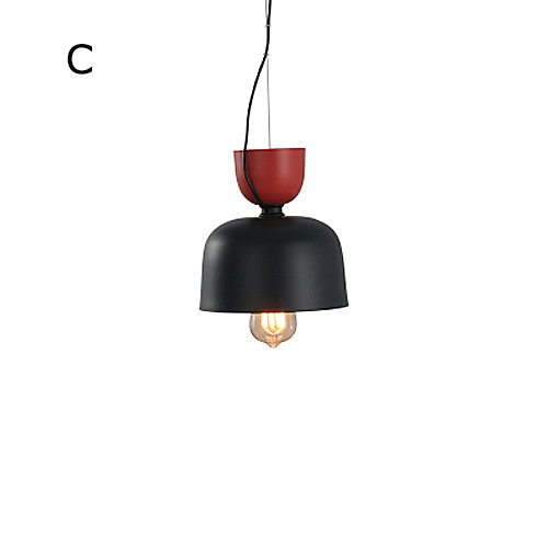 Scandinavian Style 1 Light Pendant for Kitchen Island Dining Table and Resaurant