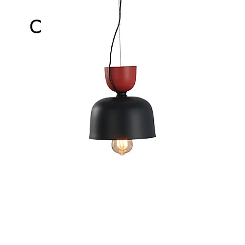 Scandinavian Style 1 Light Pendant for Kitchen Island Dining Table and Resaurant