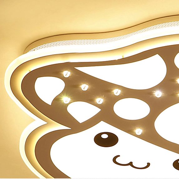 Modern Style Mushroom LED  Flush Mount Ceiling Light for Baby Nursery Room Kid's Room Lighting