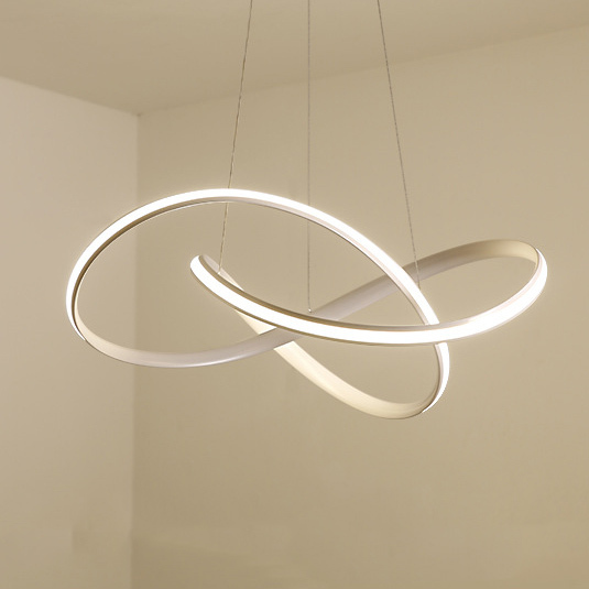 Modern Knot Design LED Chandelier Pendant Chic Chandelier for Living Room Bedroom