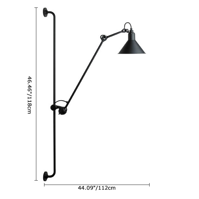 Nordic Industrial Style 1 Light Wall Sconce Chic Wall Decoration for Living Room Bedroom
