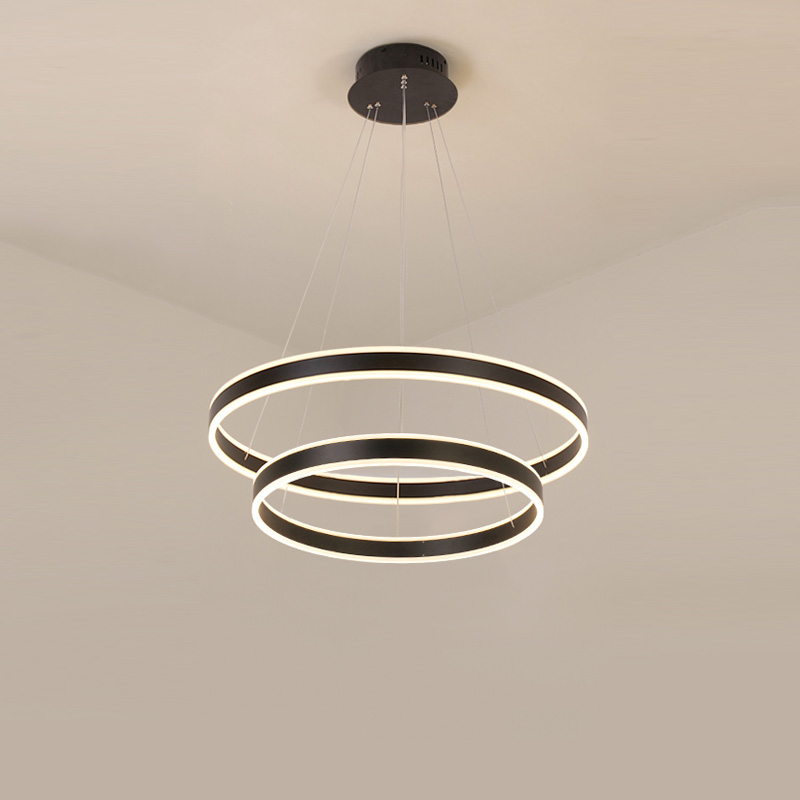 circular chandelier light fixture