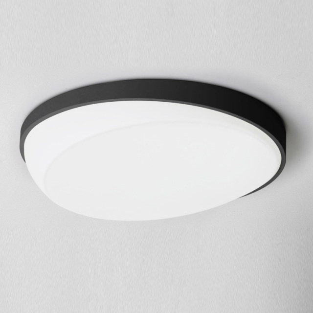 Modern LED Slope Concave Flush Mount Ceiling Light Dimmable
