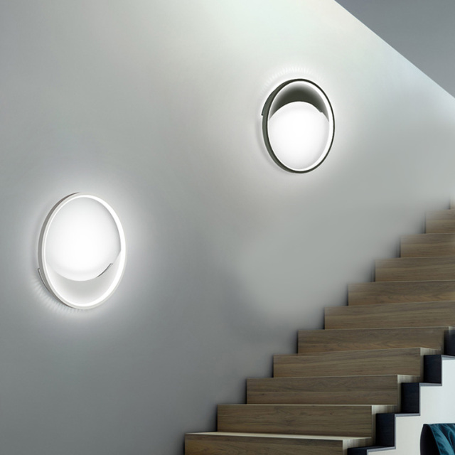 Contemporary Style Half Moon LED Ceiling Light for Kitchen Bedroom Living Area