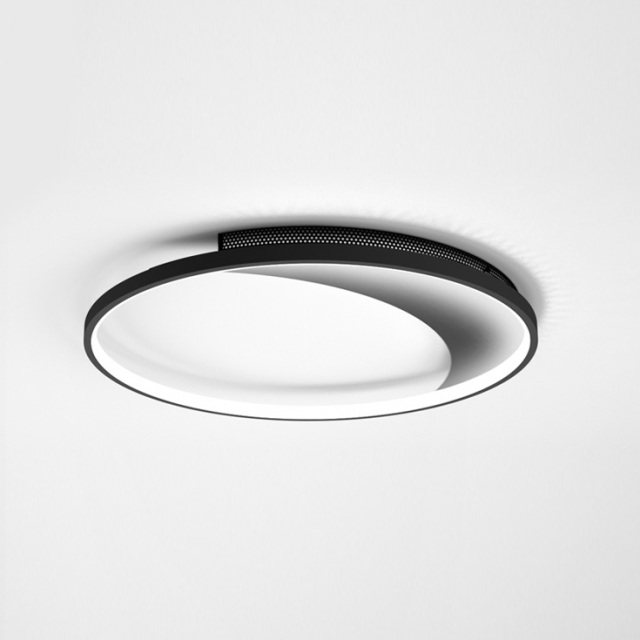 Contemporary Style Half Moon LED Ceiling Light for Kitchen Bedroom Living Area