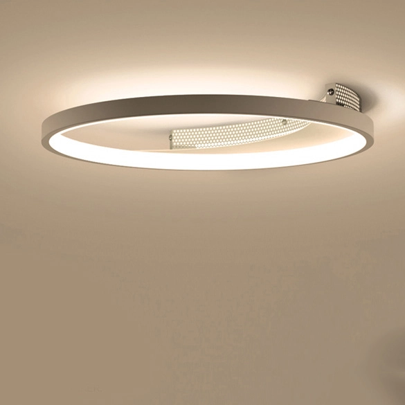 Contemporary Style Half Moon LED Ceiling Light for Kitchen Bedroom Living Area