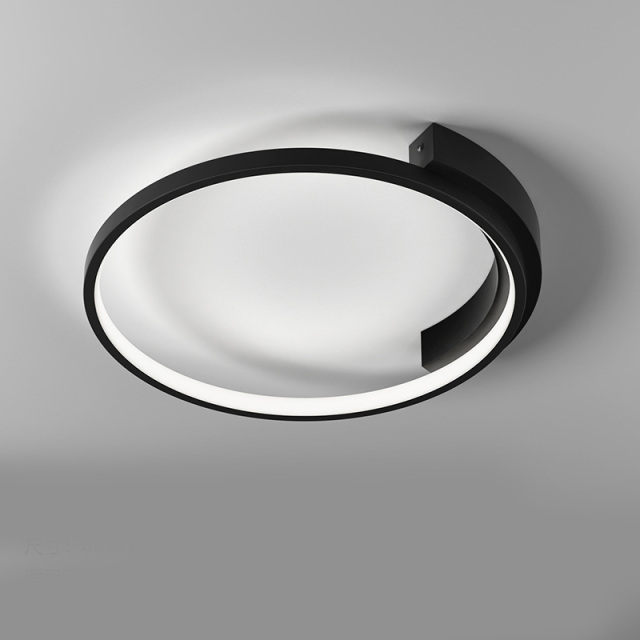 Modern Minimalist Circle LED Ceiling Lamp for Bedroom Living Room