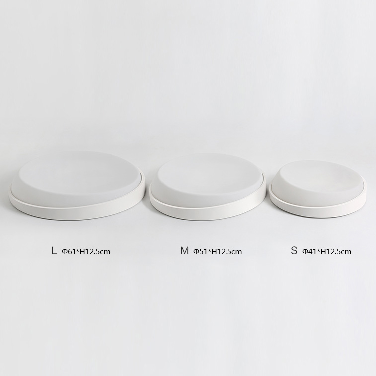 Modern LED Slope Concave Flush Mount Ceiling Light Dimmable,ROOMS