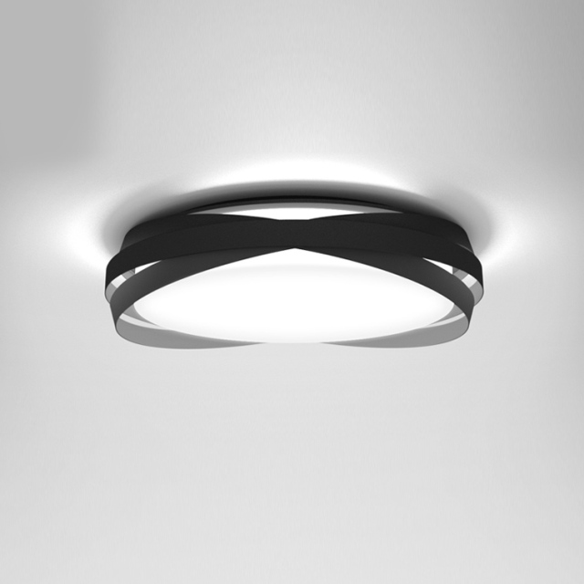 Modern LED Lighting Round Dimmable Pendant Light/Flush Mount, Dual Purpose Lighting for Dining Area Kitchen