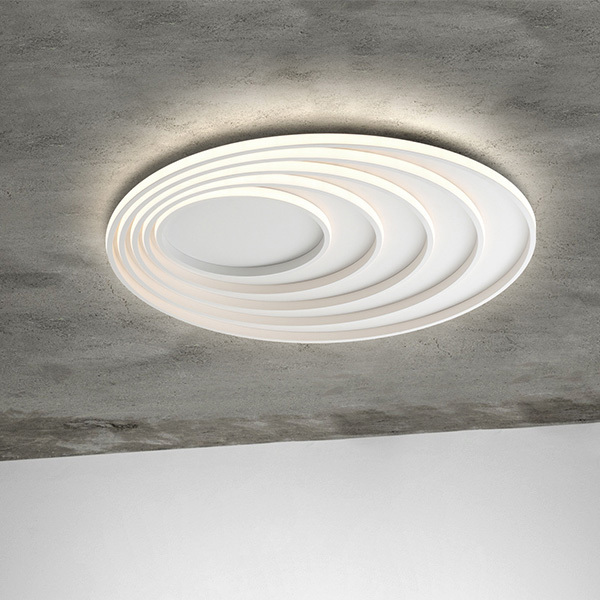 Modern Minimalist Ripples LED Ceiling Lamp Dimmable Energy Star