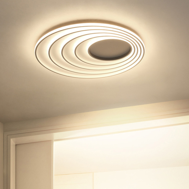 Modern Minimalist Ripples LED Ceiling Lamp Dimmable Energy Star