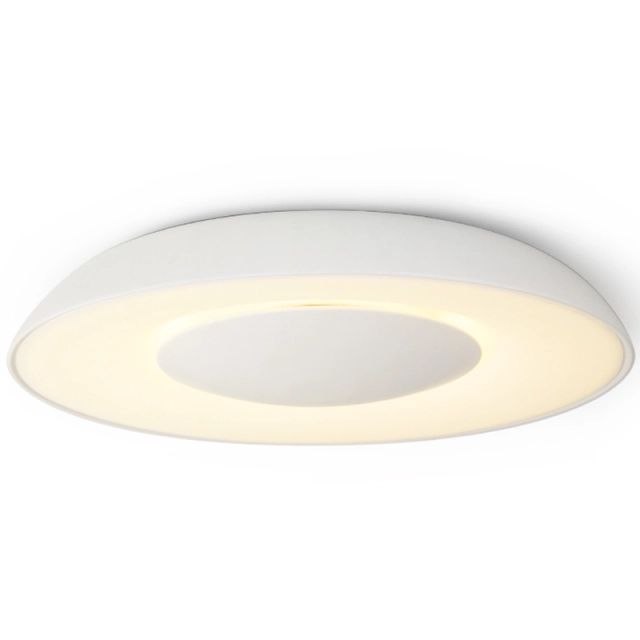 Modern White Minimalist LED Ceiling Lamp Ambient Ceiling Light for Bedroom Hallway