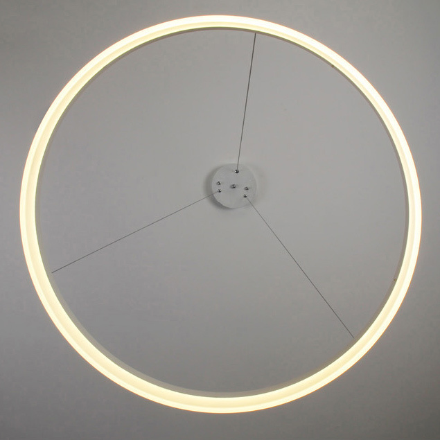 Modern Home Acrylic Orbicular LED Chandelier Circle Chandelier for Kitchen Island Living Room Lighting