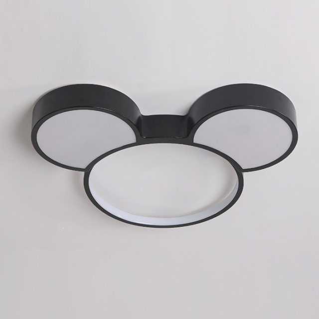 Mickey Mouse LED Ceiling Light Dimmable for Kids' Bedroom Holiday Present Gift