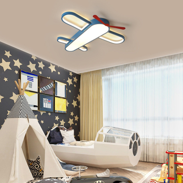 Modern Dimmable LED Plane Ceiling Light Play Room Bedroom Lighting