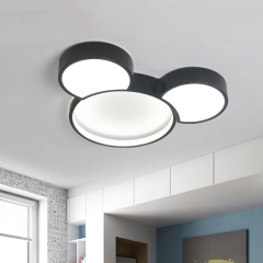 Mickey Mouse LED Ceiling Light Dimmable for Kids' Bedroom Holiday Present Gift