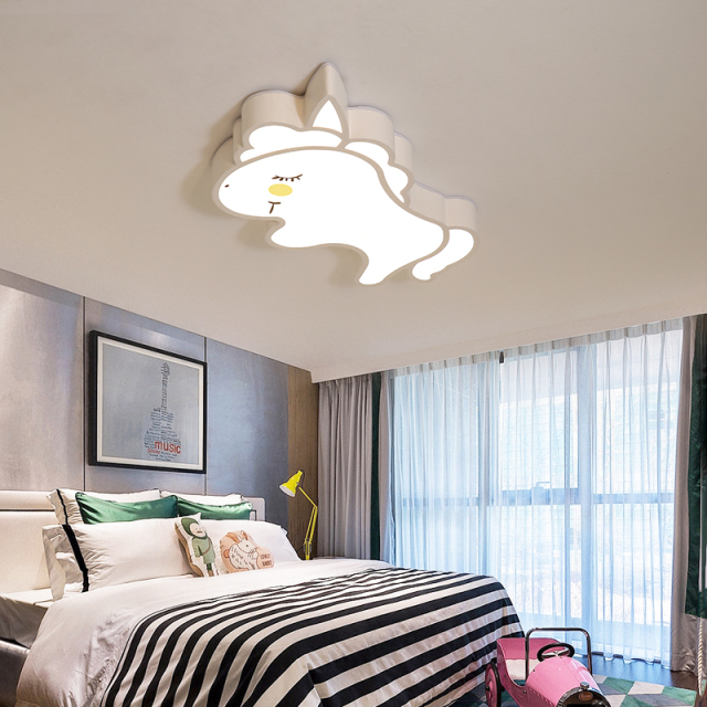 Modern Cute Design Unicorn LED Flush Mount Dimmable for Nursery/Play Room Kid's Room Lighting