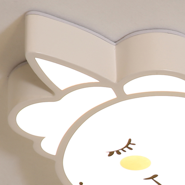 Modern Cute Design Unicorn LED Flush Mount Dimmable for Nursery/Play Room Kid's Room Lighting