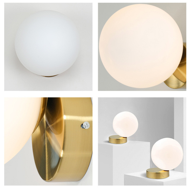 Modern Design 1-Light Aim Wall Sconce Brass Ceiling &amp; Wall Mounted Lamp